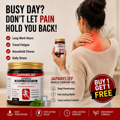 Japanese Muscle Comfort Gel