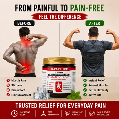 Japanese Muscle Comfort Gel