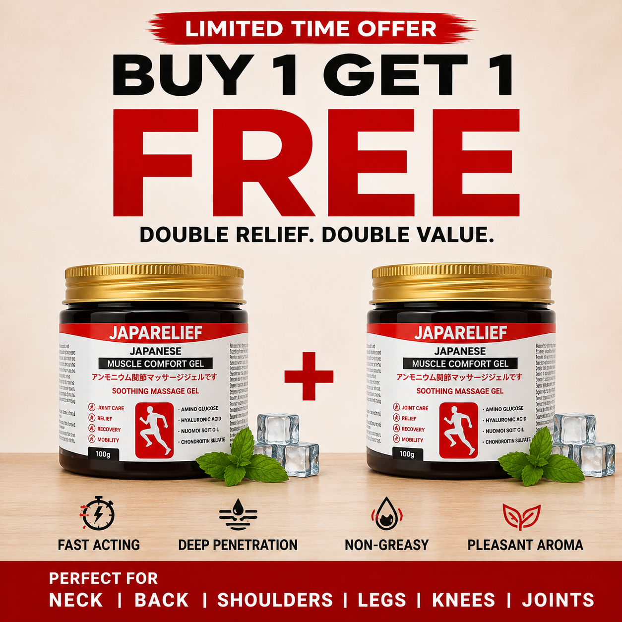 Japanese Muscle Comfort Gel