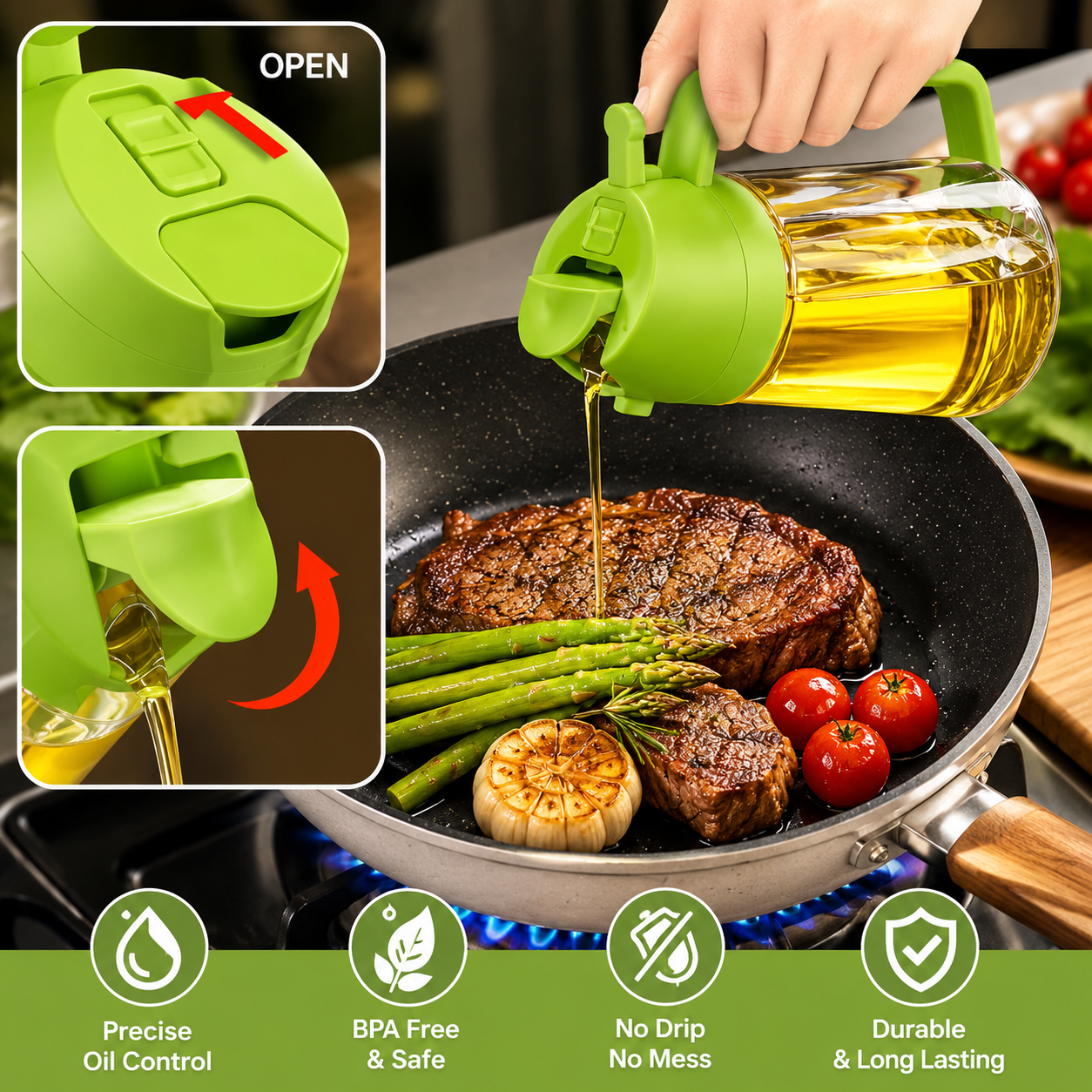 SmartMist Kitchen Bottle