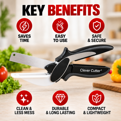 SliceSnap 2-in-1 Cutter
