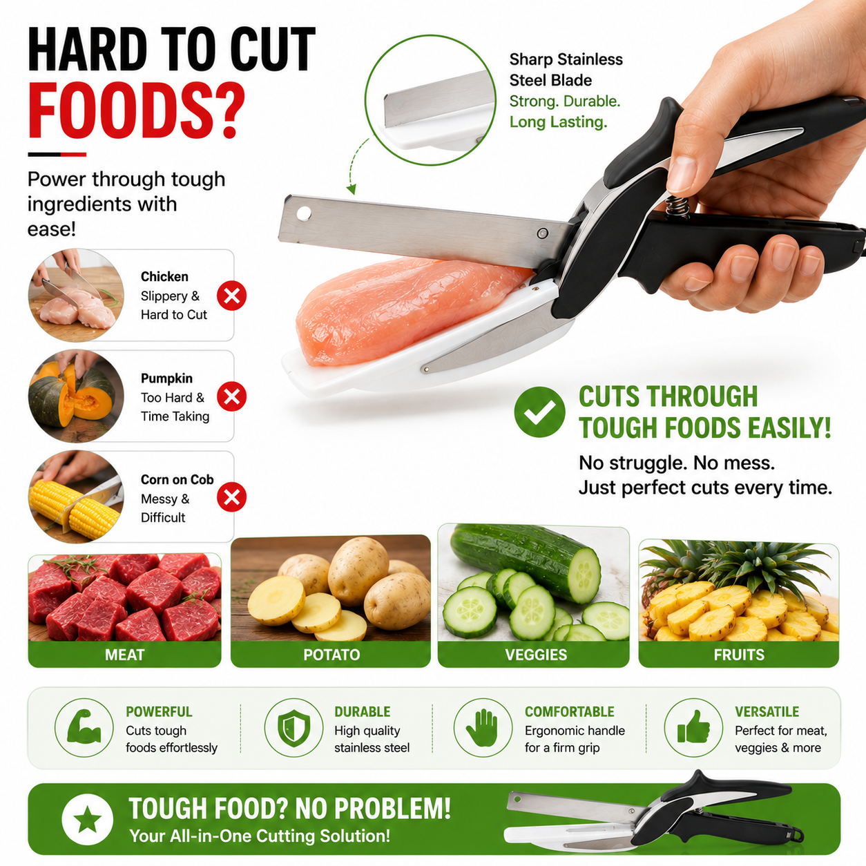 SliceSnap 2-in-1 Cutter