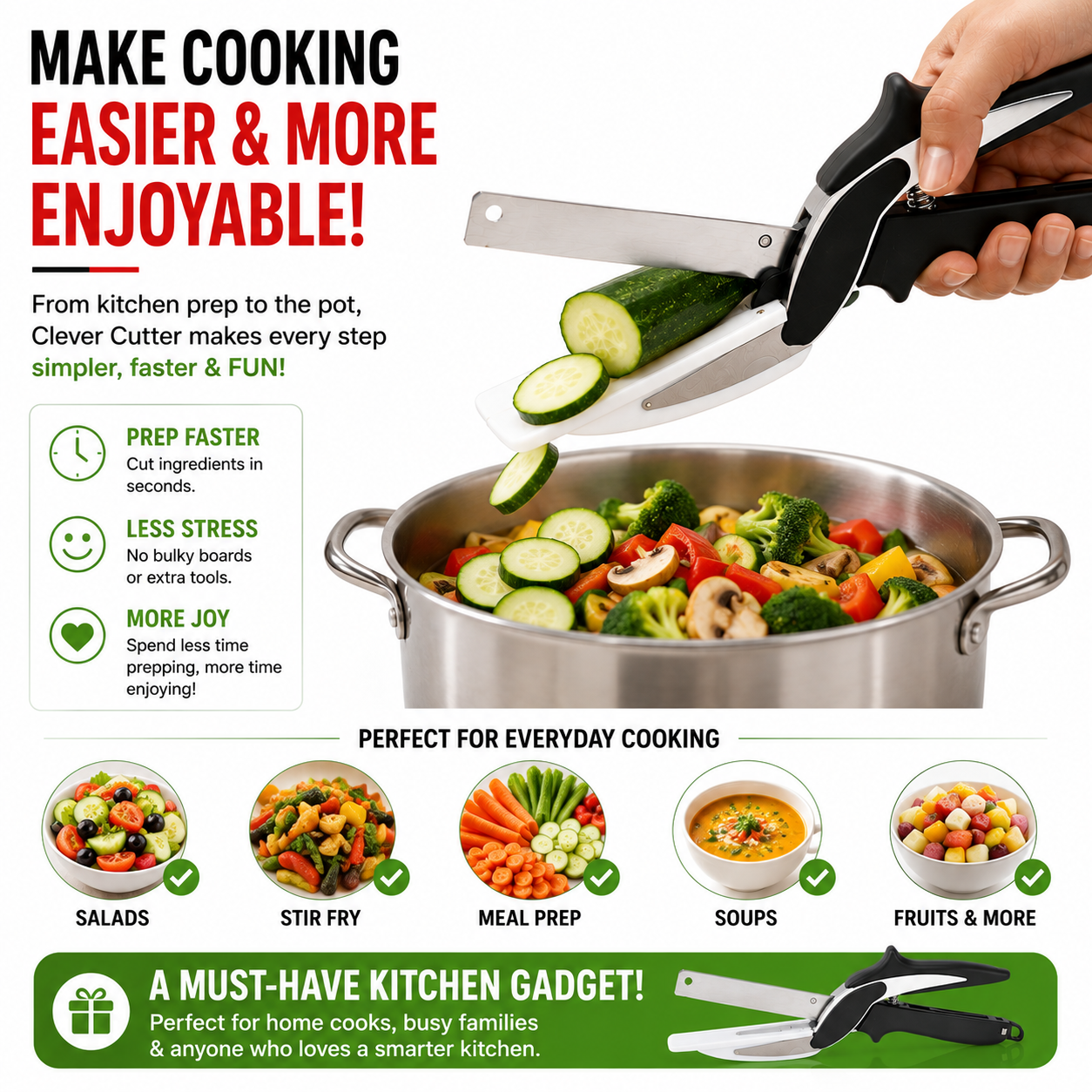 SliceSnap 2-in-1 Cutter