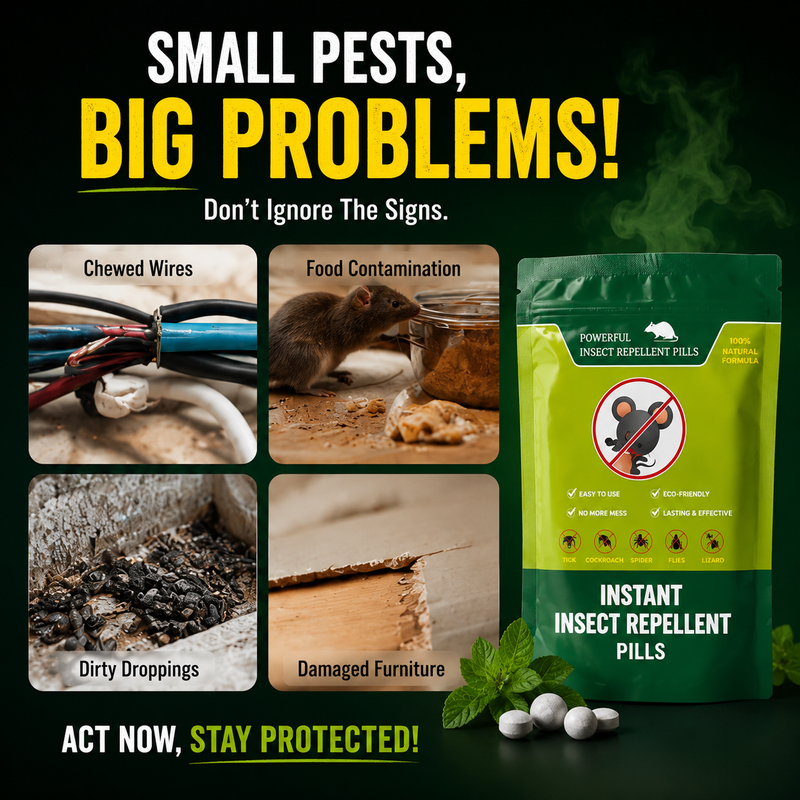 🏠 A Cleaner Home Without Unwanted Visitors