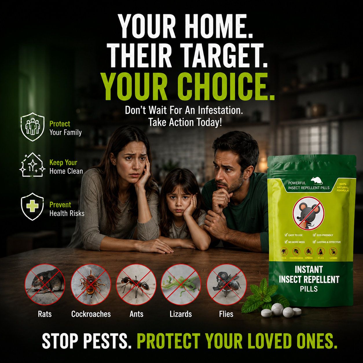 PestShield Home Defense Tablets